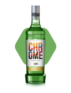 CHROME GIN 750ML
